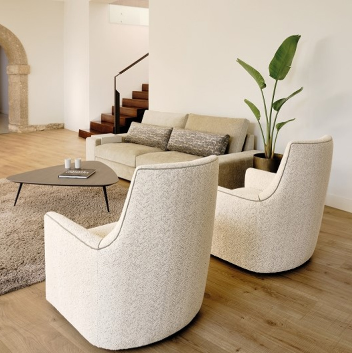 Tapizados de butacas con tejidos antimanchas en Casco Viejo 12